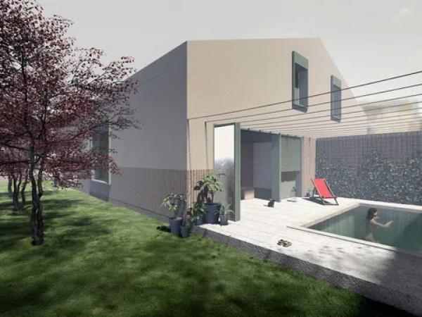 Chalet pareado en venta en calle Enric Granados 10 y, 12