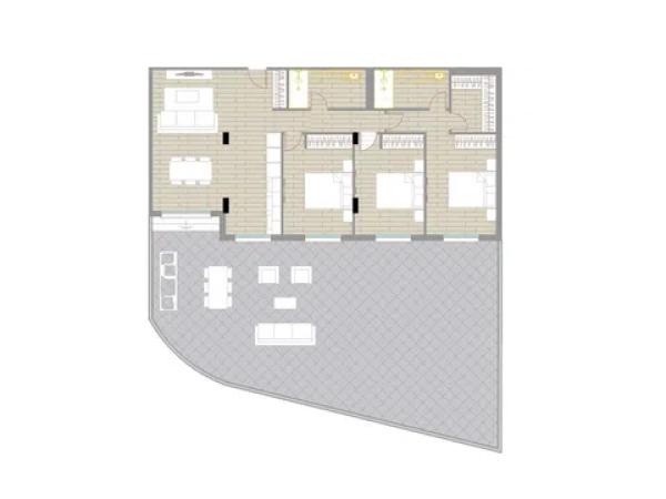 Ático en venta en avenida Brasil, 74