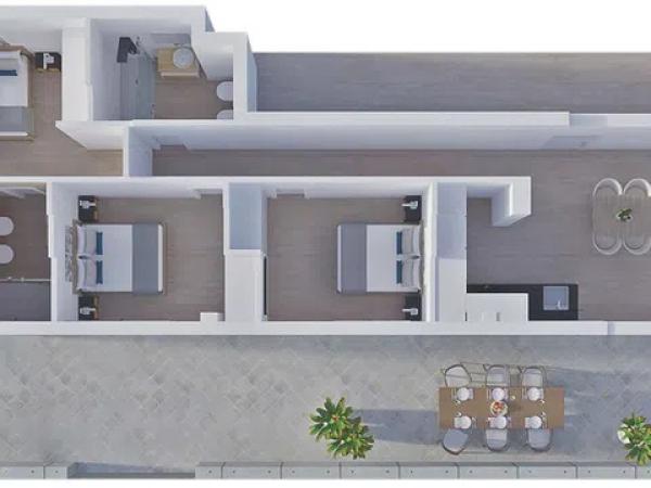 Ático en venta en avenida Brasil, 74