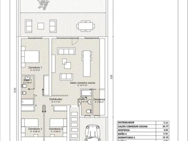 Chalet Pareado Calle Béjar, Garbel, Proyectos y Construcciones