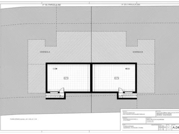 VIVIENDA UNIFAMILIAR PAREADA EN PLANTA EN MENTRIDA