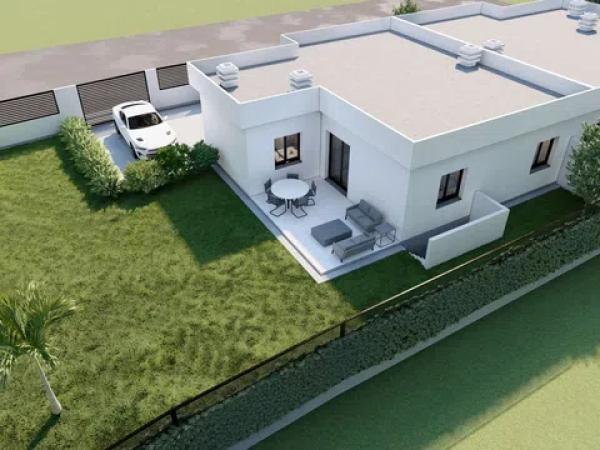 VIVIENDA UNIFAMILIAR PAREADA EN PLANTA EN MENTRIDA