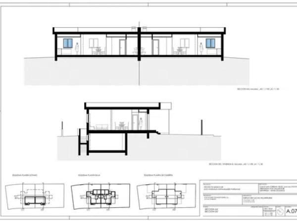 VIVIENDA UNIFAMILIAR PAREADA EN PLANTA EN MENTRIDA