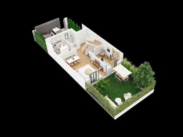 Chalet adosado en venta en calle Helsinki, 49