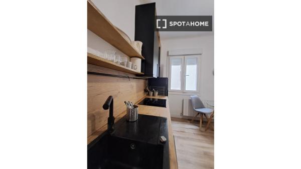 Pokój w mieszkaniu dzielonym z 3 sypialniami do wynajęcia w Iralabarri