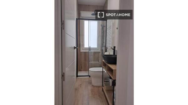 Pokój w mieszkaniu dzielonym z 3 sypialniami do wynajęcia w Iralabarri