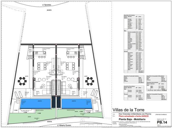 Chalet pareado en venta en calle Alberto Durero- Spontini, 7