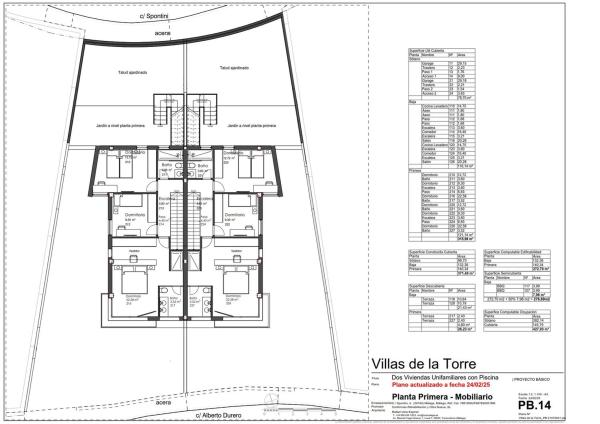 Chalet pareado en venta en calle Alberto Durero- Spontini, 7