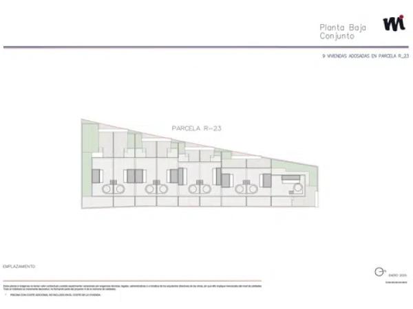 Chalet adosado en venta en calle Abderramán, 36