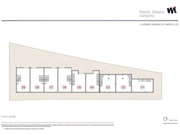 Chalet adosado en venta en calle Abderramán, 36