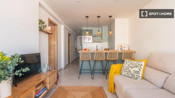 Piso de 2 dormitorios en alquiler en Conde de Ureña, Málaga