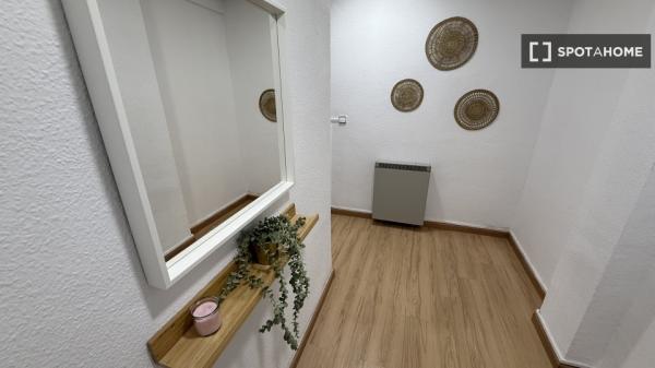 Zimmer in einer 4-Bett-WG in Alcalá de Henares.