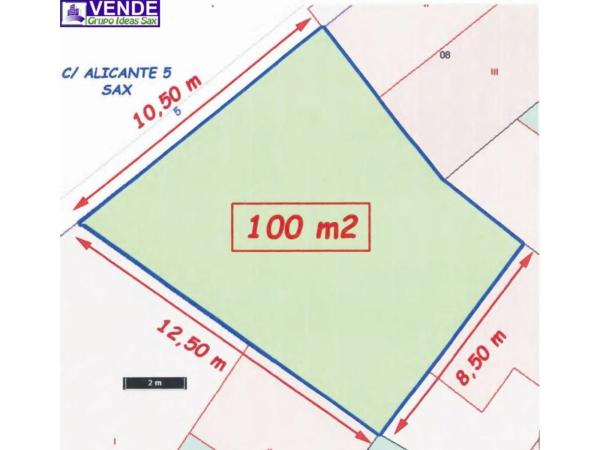 Terreno en calle Alicante