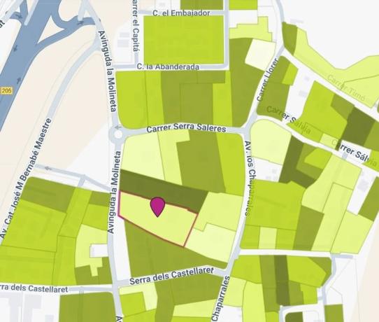 Terreno en avenida la Molineta, 3