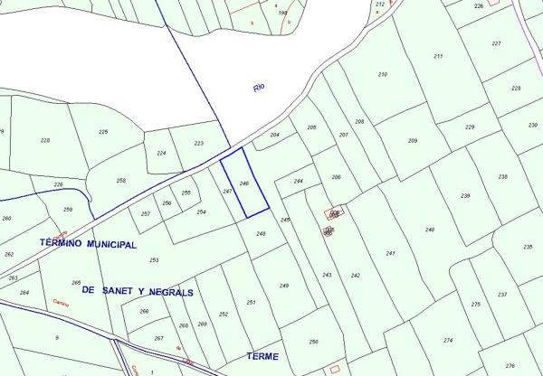 Terreno en Sanet y Negrals