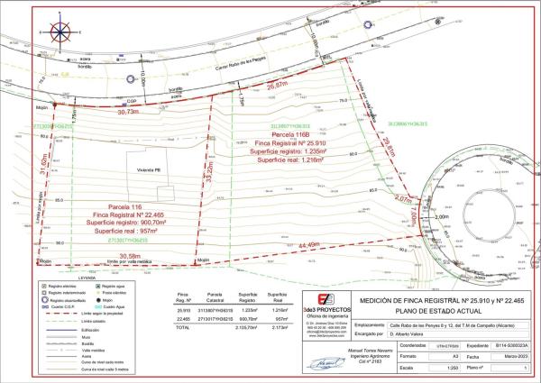 Terreno en calle del Rabo de les Penyes