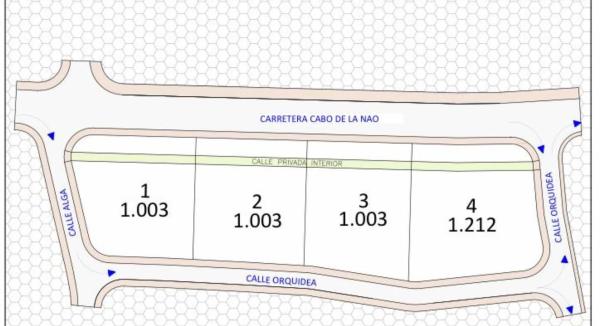 Terreno en carretera Cabo la Nao