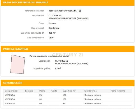 Terreno en calle la Torre