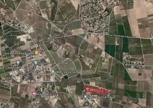 Terreno en Partida Valverde Bajo