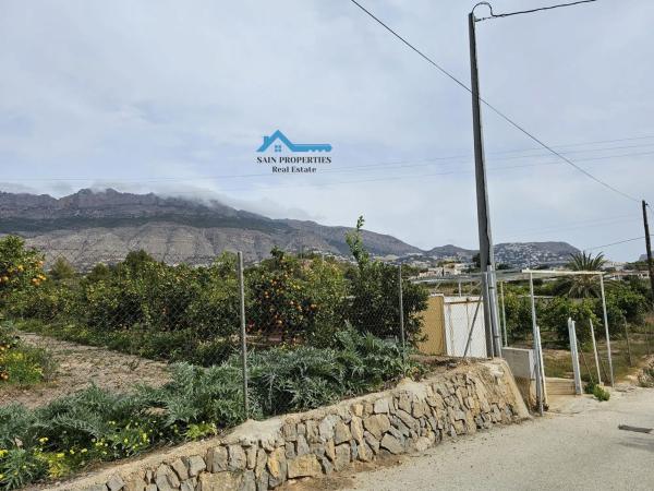 Terreno en Altea la Vella