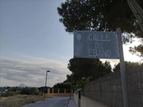 Terreno en calle Ébano