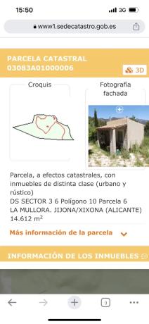 Terreno en Partida Serratella, km 0