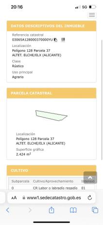 Terreno en El altet s/n