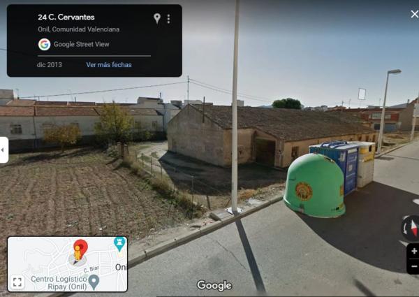 Terreno en calle Cervantes, 45