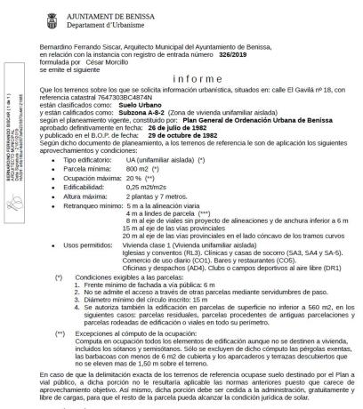 Terreno en Cala Advocat - Baladrar