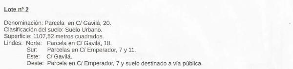 Terreno en Cala Advocat - Baladrar