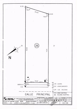 Terreno en avenida De Beneixama, 3