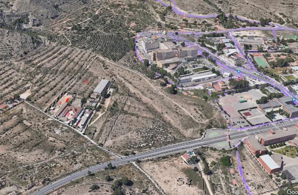 Terreno en avenida Condes de Elda, 1201