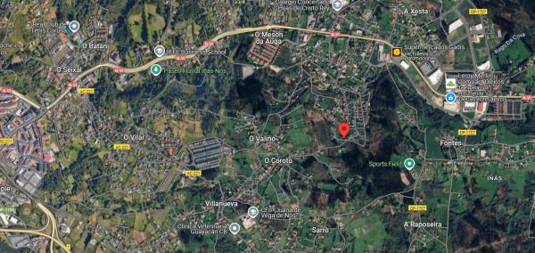 Terreno en calle Xornaleiros