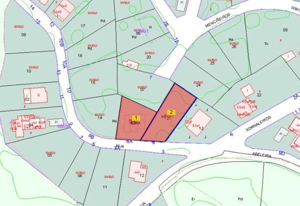 Terreno en calle Xornaleiros