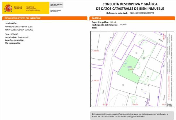 Terreno en calle Mosteiro de Sobrado, 2