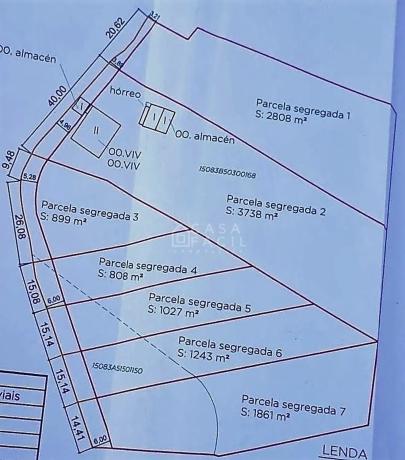Terreno en travesía de Cacheiras