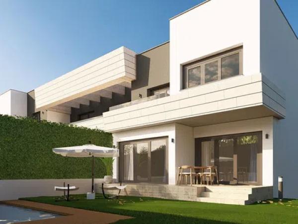 Chalet adosado en venta en Álvaro Caballero
