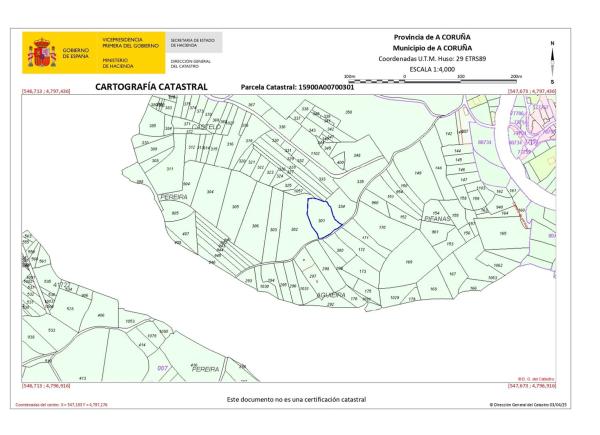 Terreno en Castelo De Arriba, 301