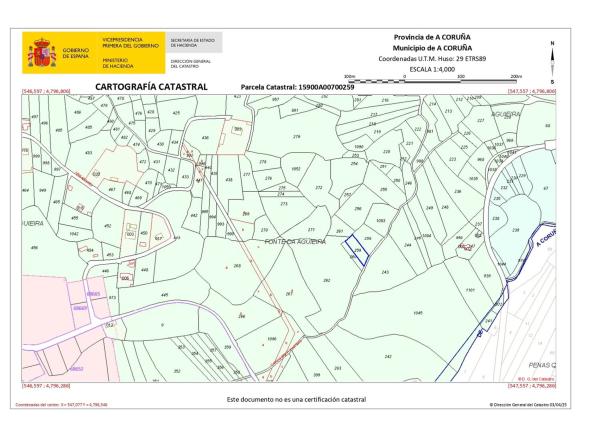 Terreno en Castelo De Arriba, 301