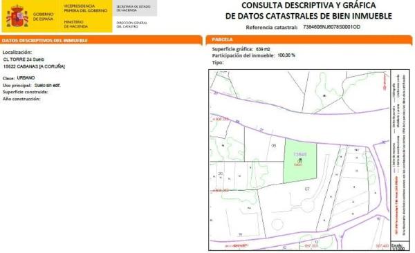 Terreno en calle Torre, 24