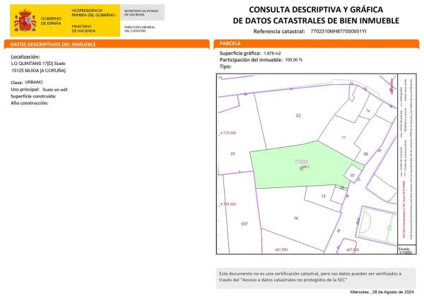 Terreno en Quintáns