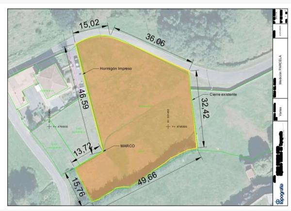 Terreno en avenida Riazor