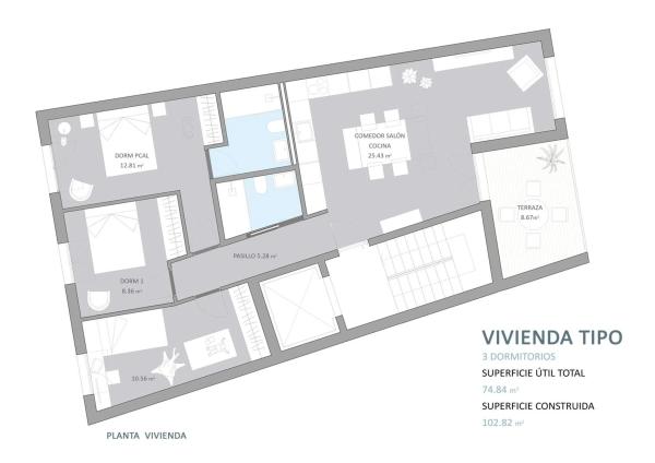 Piso en venta en Conde de Torrefiel, 71