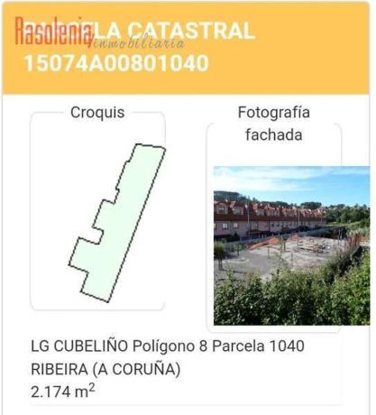 Terreno en calle 1 Cubeliño, 8