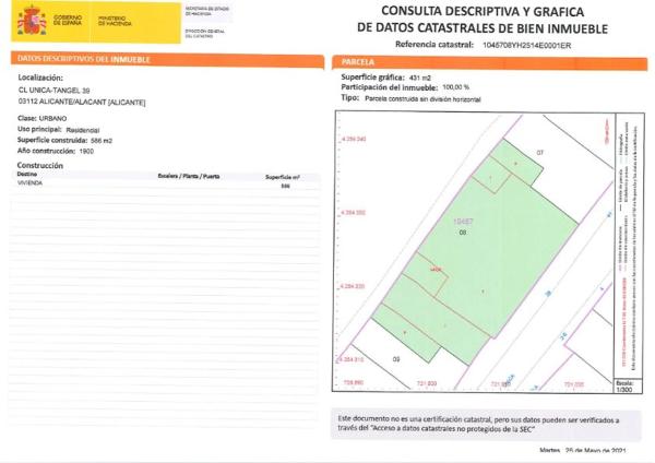 Casa independiente en calle Única s/n