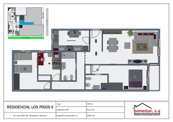 Piso en calle Joan Xxiii, 98