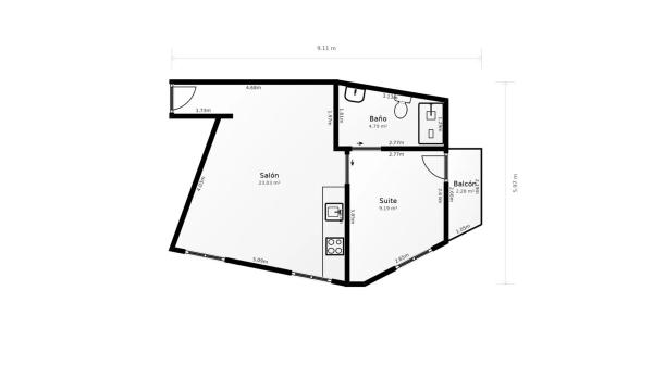 Piso en calle del Barranquet