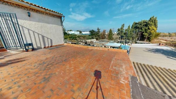 Chalet pareado en camino el Campet