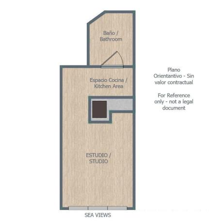 Estudio en Playa de Fossa-Levante