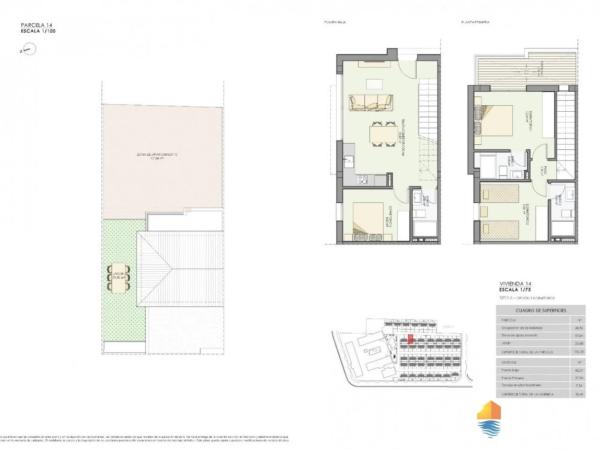 Chalet adosado en calle Manuela Molina Segura